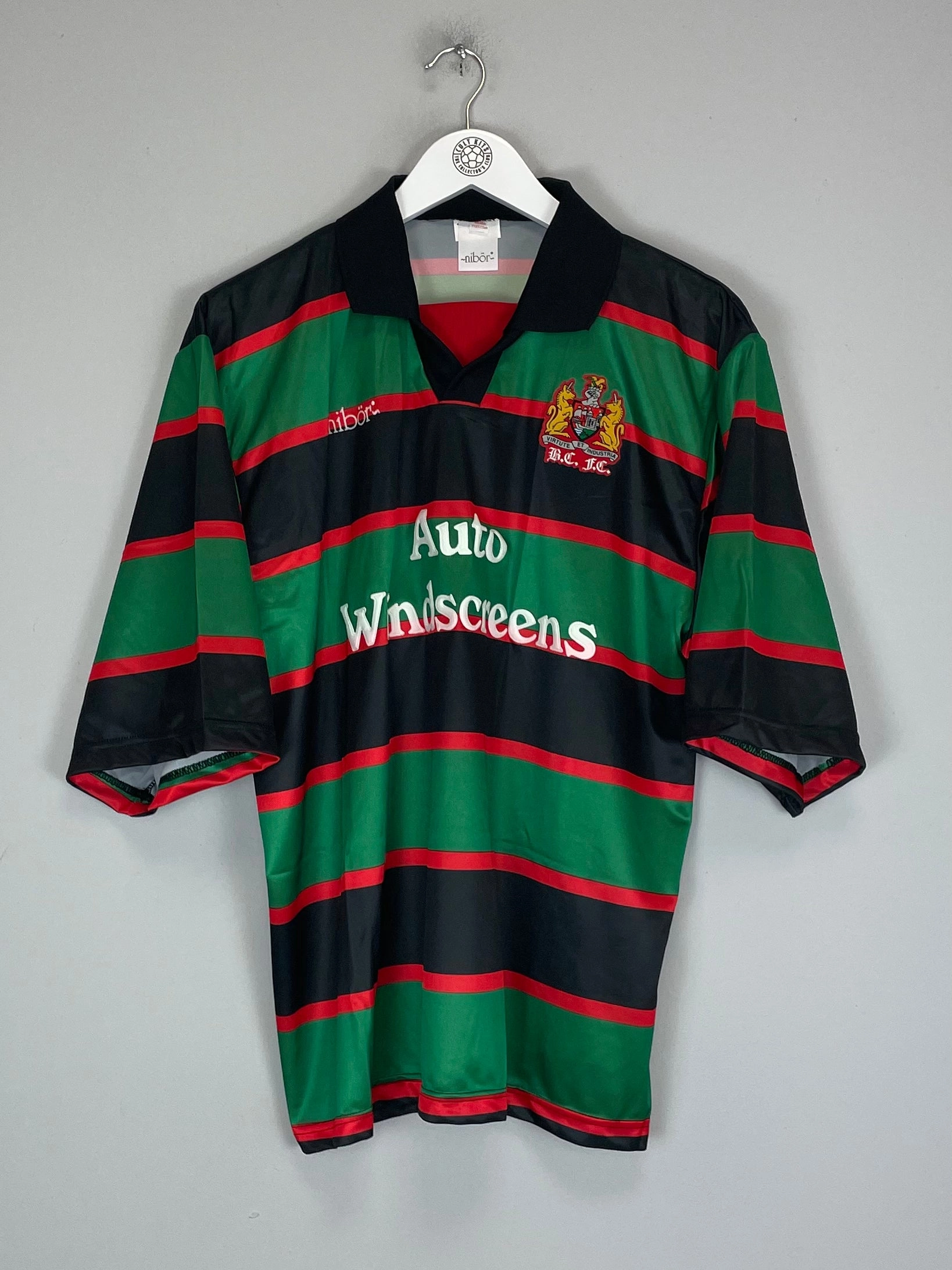 1995/96 BRISTOL CITY *MINT* AWAY SHIRT (XL) NIBOR Smart Motion