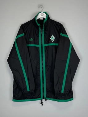 Shrink Resistant Fabric convenience 1995/96 MONCHENGLADBACH RAIN JACKET (L) PUMA
