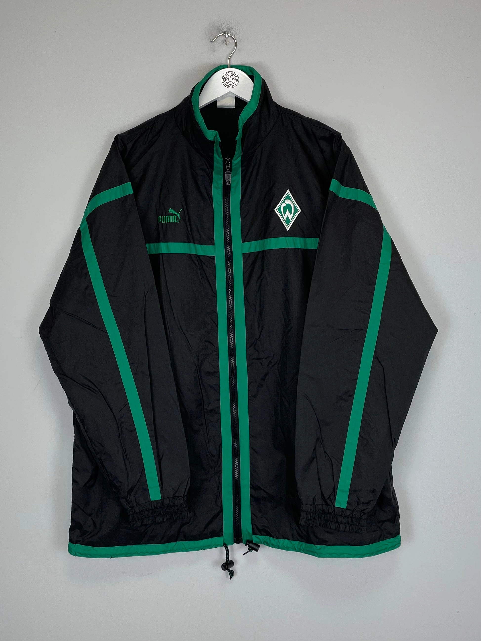 Shrink Resistant Fabric convenience 1995/96 MONCHENGLADBACH RAIN JACKET (L) PUMA