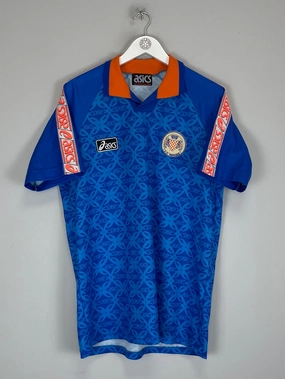 Yarn Dyed Fabric 1995/96 PISTOIESE HOME SHIRT (L) ASICS