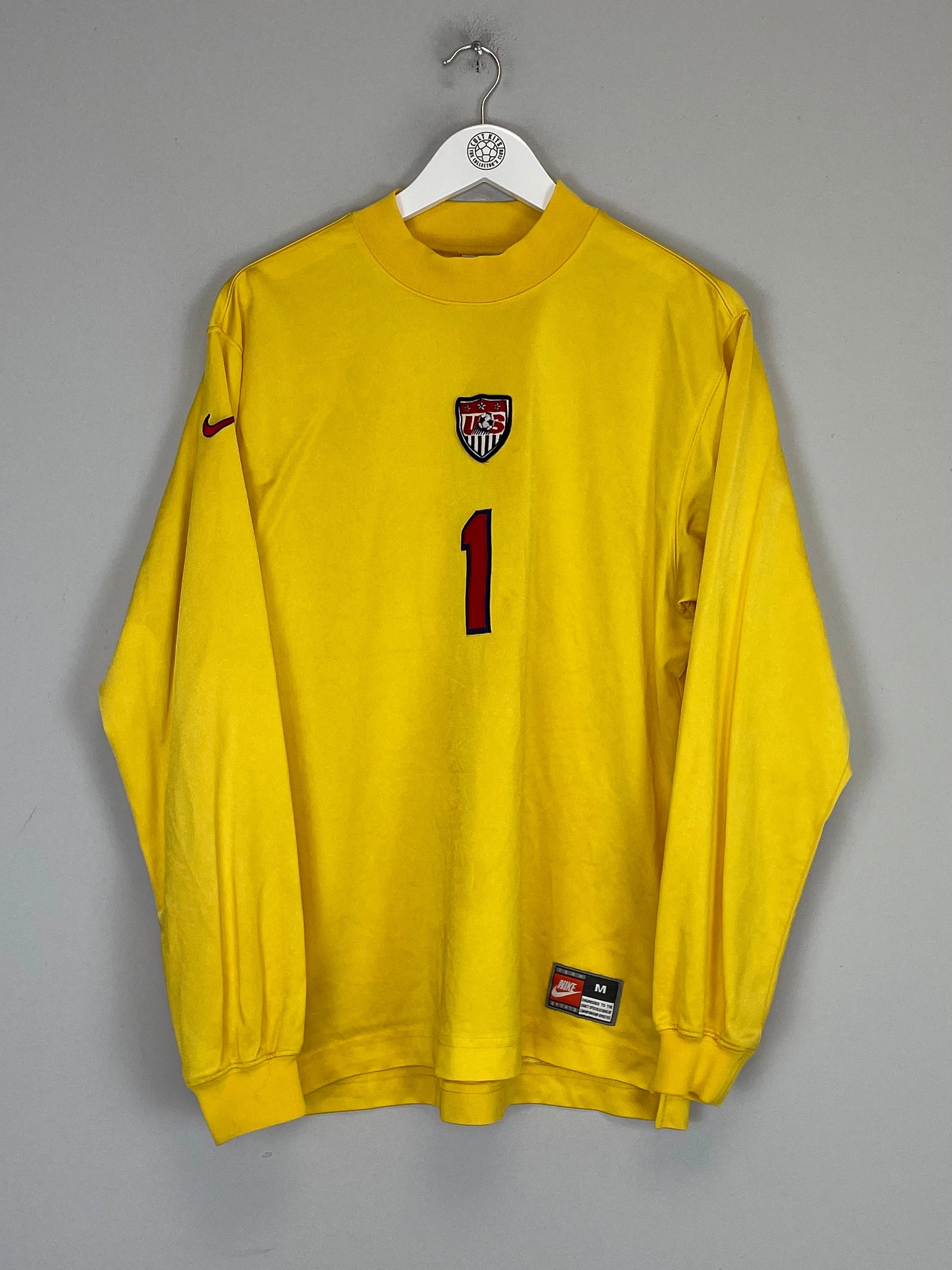 1995/96 USA GK SHIRT (M) NIKE Quick Repair Yarn