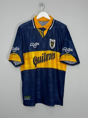 1995/97 BOCA JUNIORS HOME SHIRT (L) OLAN Stretch Zones