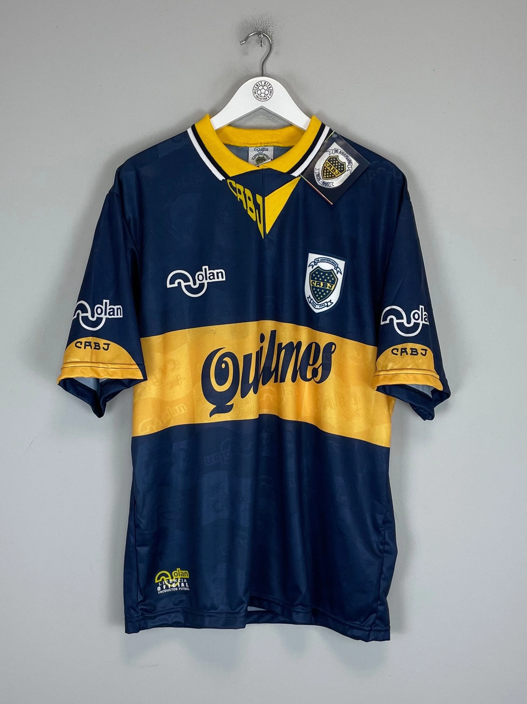 1995/97 Boca Juniors (Maradona) #10 *Reissue* BNWT Home (Multiple Sizes) Olan Athletic Wear