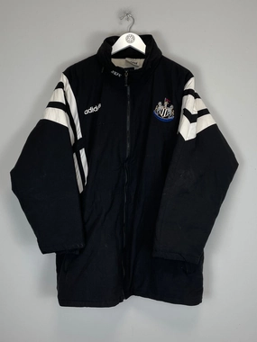 1995/97 NEWCASTLE UNITED BENCH COAT (L) ADIDAS Model