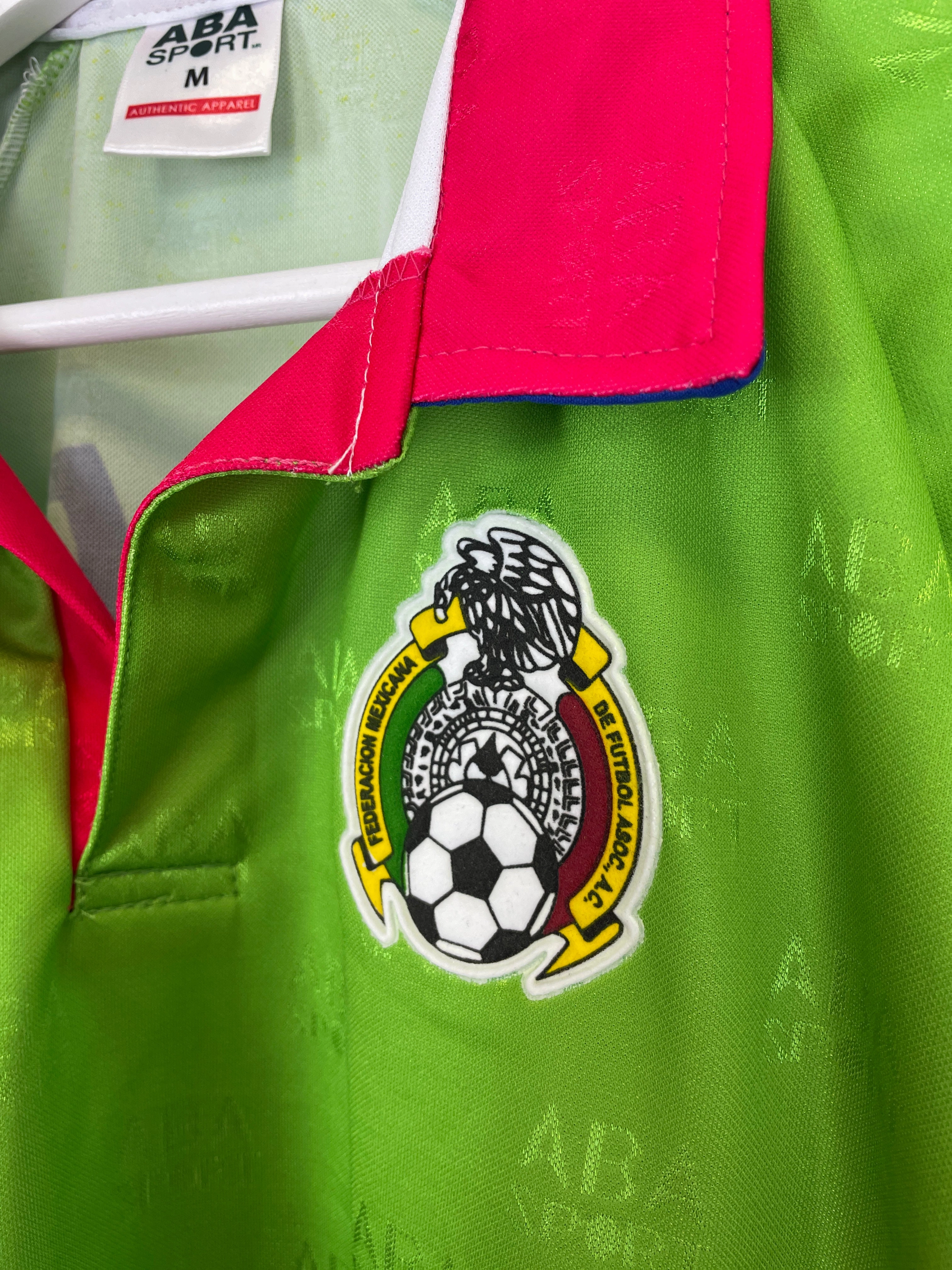 1995 Mexico Campos #1 *Reissue* GK (Multiple Sizes) ABA Sport Form Fit Timeless Design