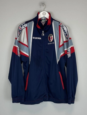 salon Asymmetric Collar Padding 1996/97 BOLOGNA TRACK JACKET (M) DIADORA