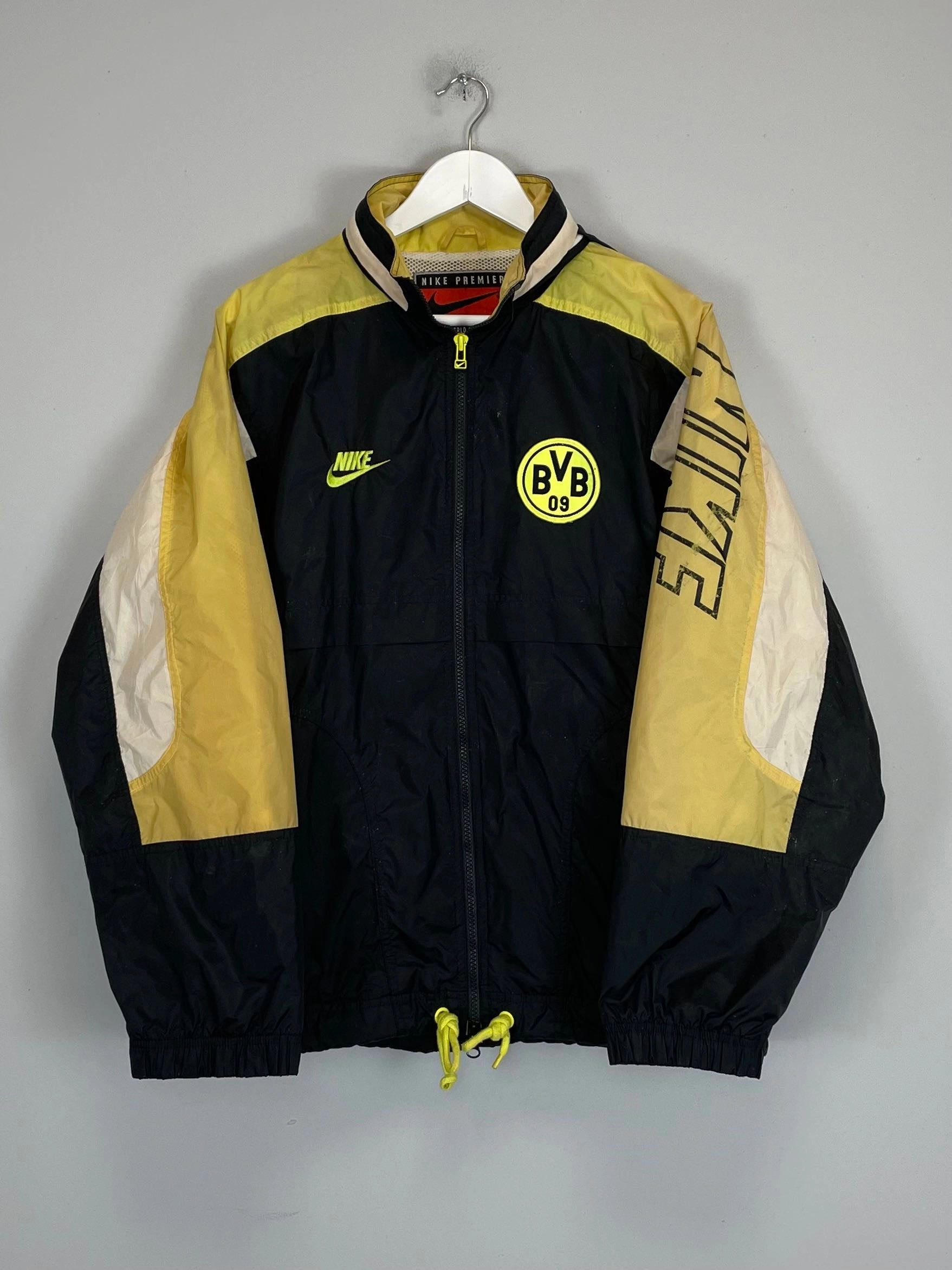 billiards Tagless Collar 1996/97 DORTMUND TRACK JACKET (M) NIKE