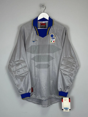 1996/97 ITALY *BNWT* GK SHIRT (M) NIKE Smooth Zone Paneling Sublimation Ready Fabric
