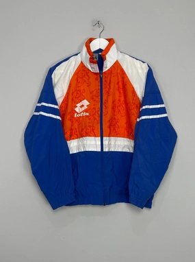 1996/97 NETHERLANDS JACKET (S) LOTTO Organic Fabric Ergonomic Stitching