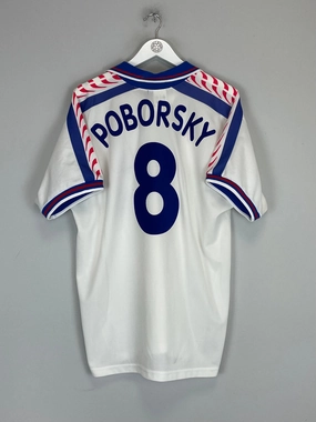 1996/98 CZECH REPUBLIC POBORSKY #8 AWAY SHIRT (XL) PUMA Breathable Layer