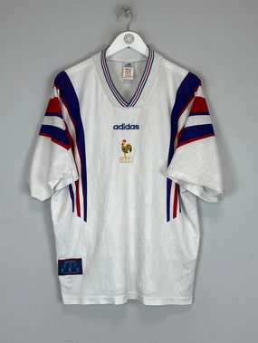 1996/98 FRANCE AWAY SHIRT (XL) ADIDAS Quick Pull