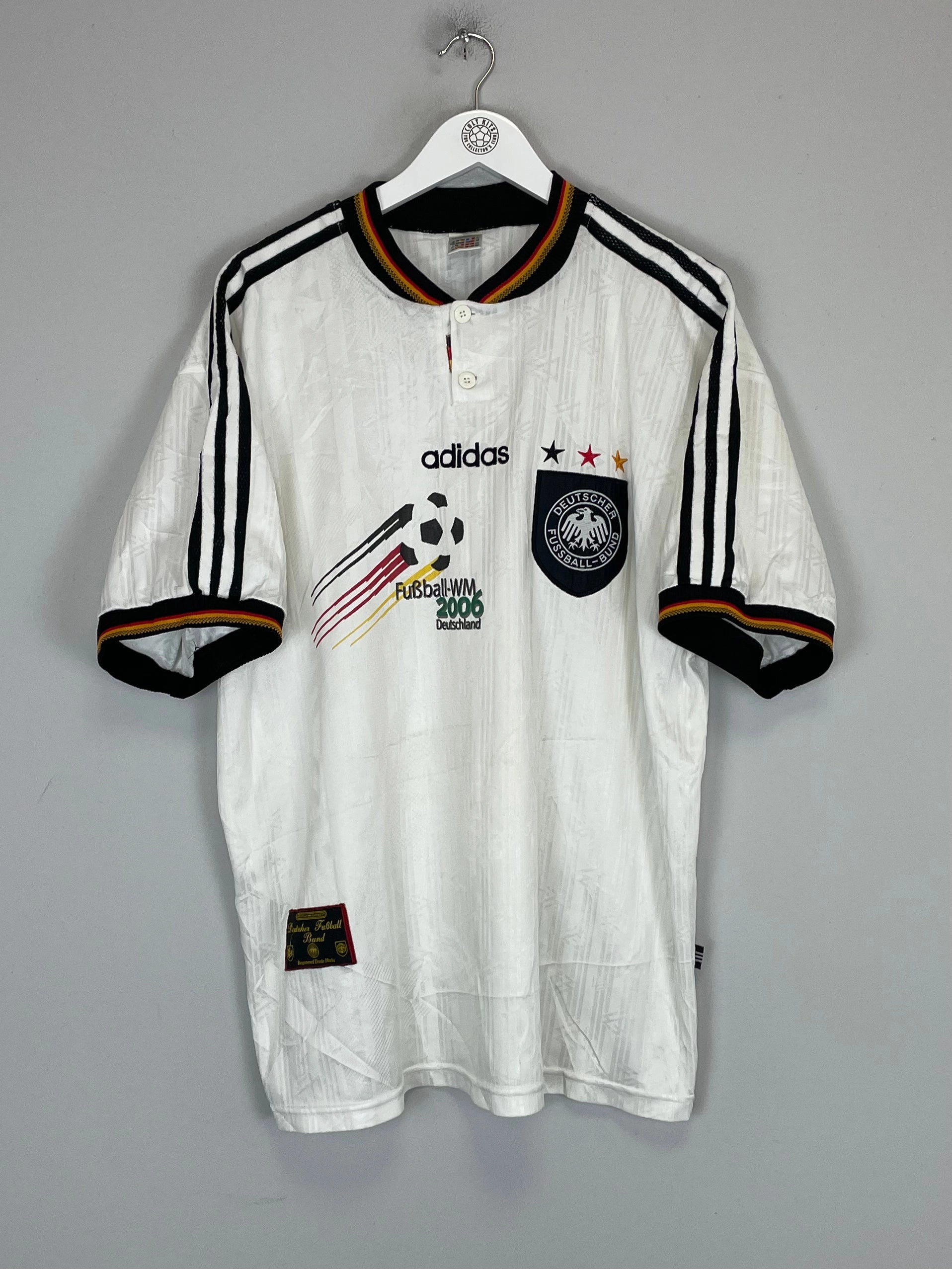 Stylish performance 1996/98 GERMANY HOME SHIRT (XXL) ADIDAS