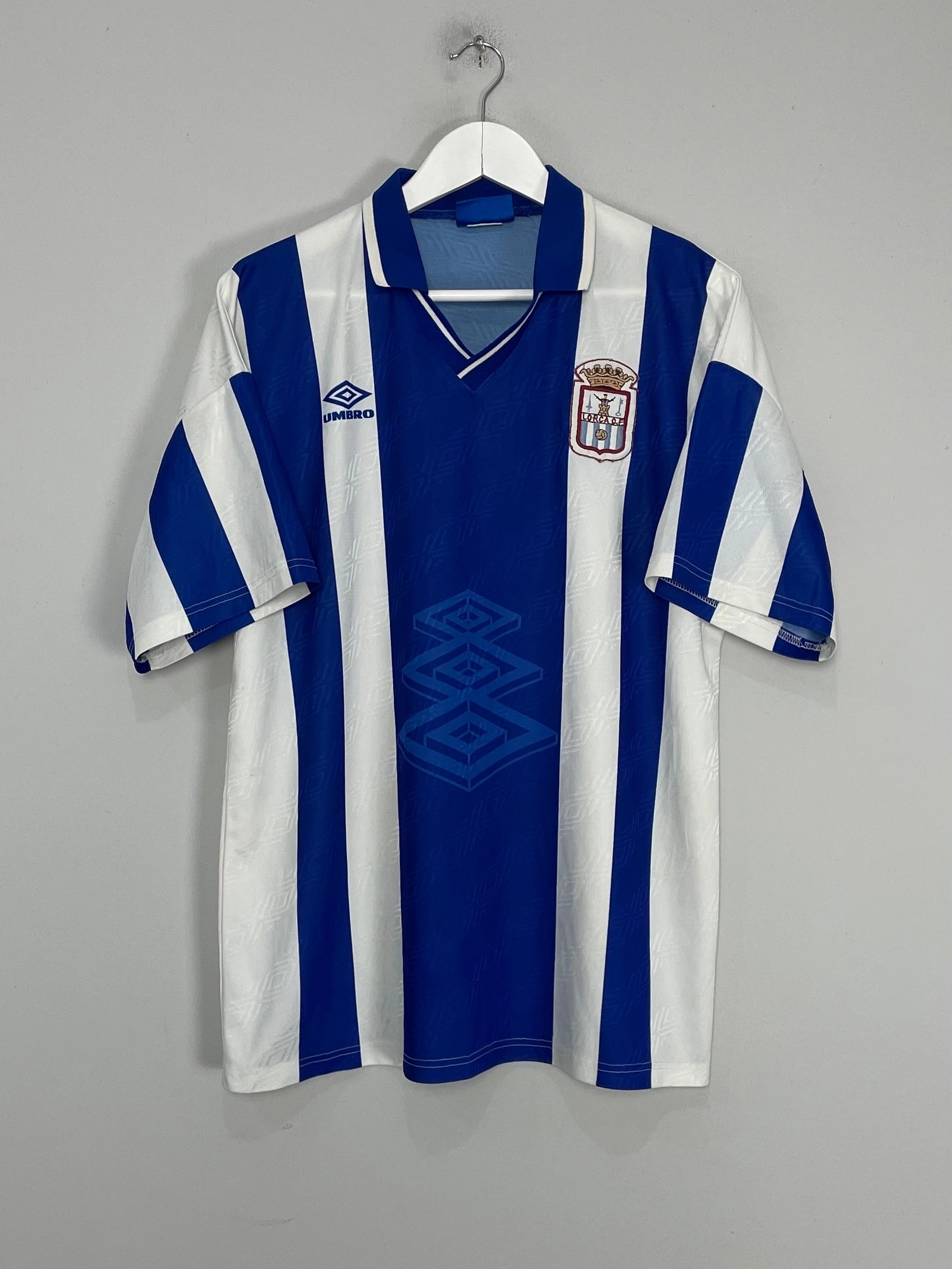 Sweat Zone Moisture Control Lining 1996/98 LORCA CF #10 HOME SHIRT (XL) UMBRO