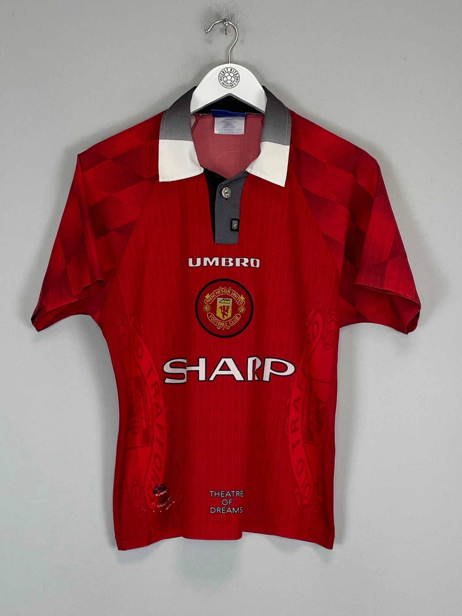 Quick Action 1996/98 MANCHESTER UNITED HOME SHIRT (Y) UMBRO
