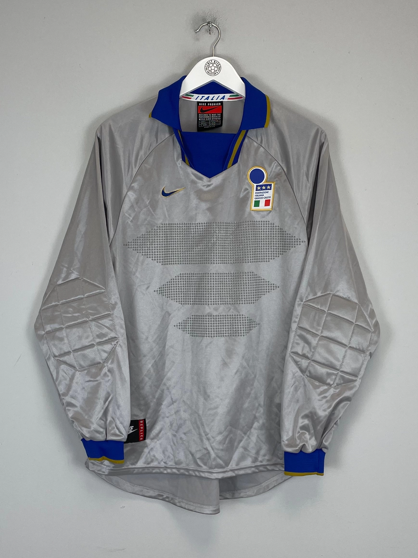 1996 ITALY GK SHIRT (M) NIKE Zero Distraction Tagging
