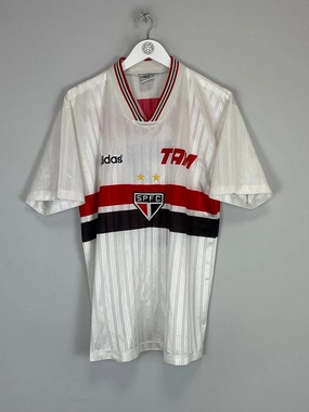 1996 SAO PAULO #7 HOME SHIRT (L) ADIDAS Performance Flex