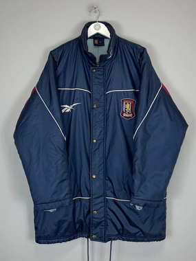Dynamic Wear 1997/98 ASTON VILLA BENCH COAT (L) REEBOK