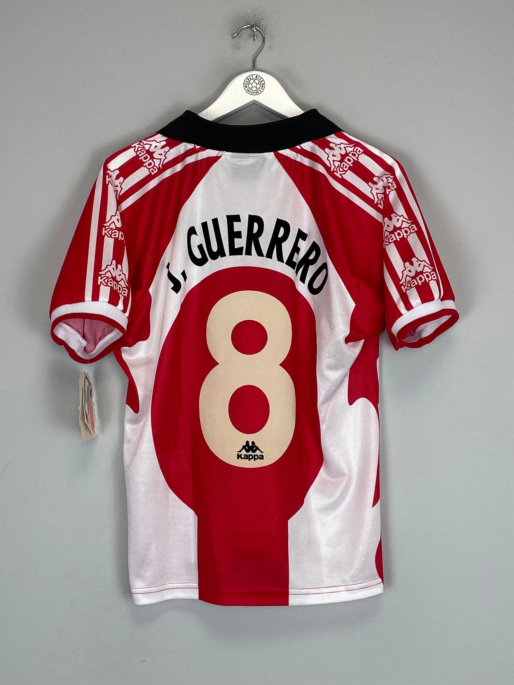 Energy Comfort 1997/98 ATHLETIC BILBAO J.GUERRERO #6 *BNWT* CENTENARY HOME SHIRT (S) KELME