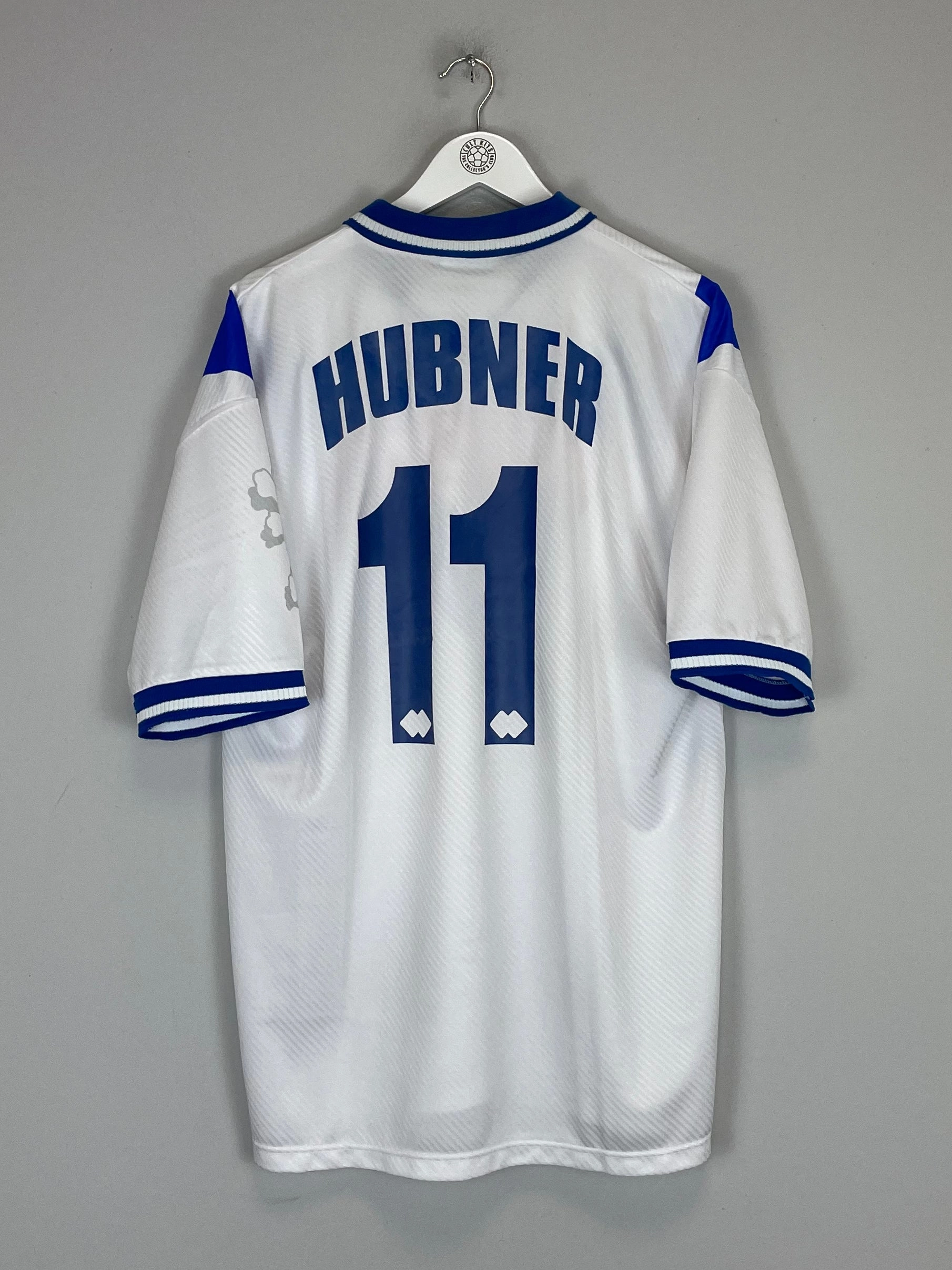Low Profile Seam Construction Natural Feel 1997/98 BRESCIA HUBNER #11 AWAY SHIRT (XXL) ERREA