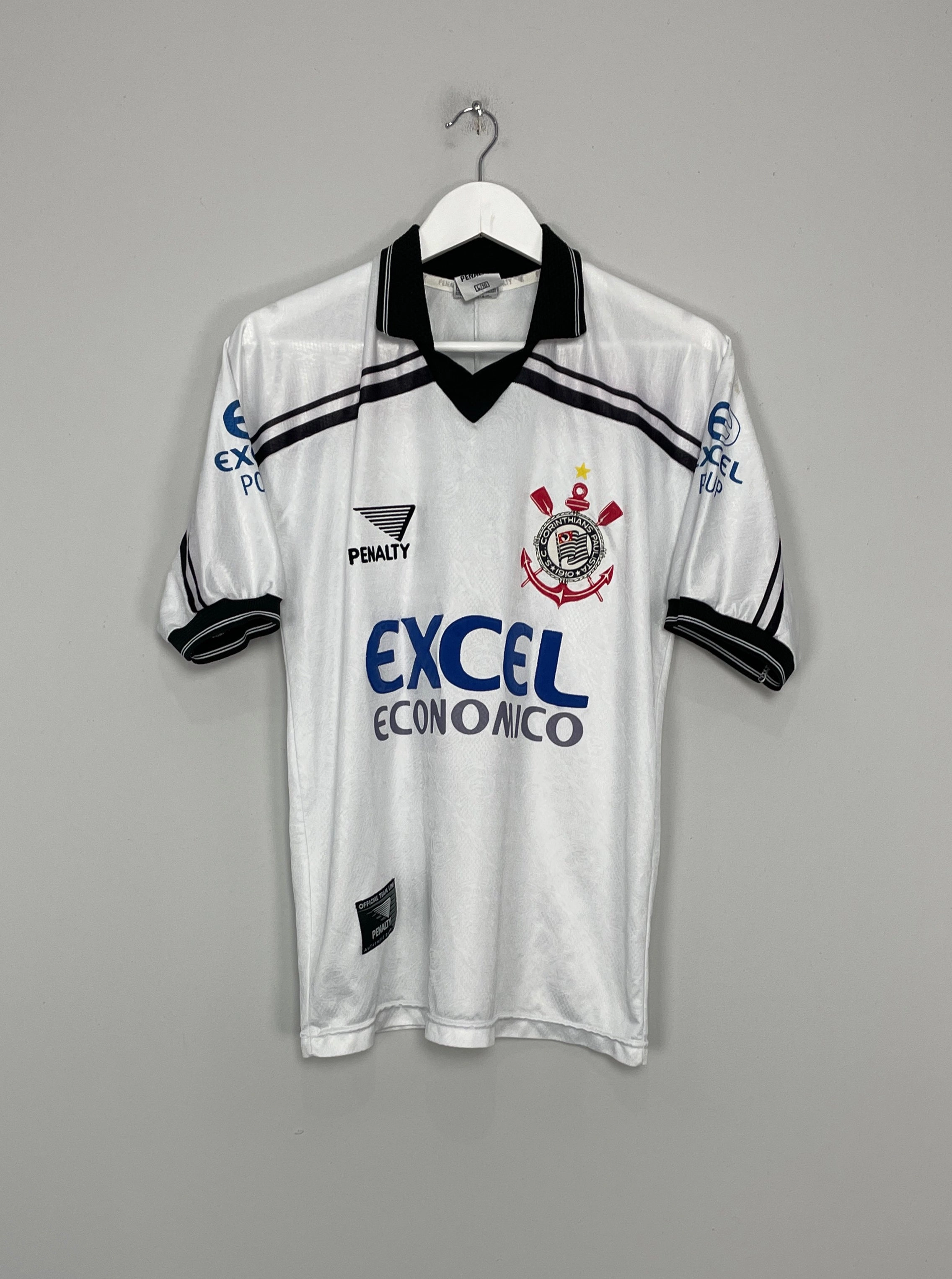 Slim Silhouette match day 1997/98 CORINTHIANS #11 HOME SHIRT (L) PENALTY