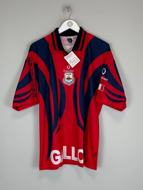 Adjustable Hem Drawcord Stretch performance 1997/98 GALLOS DE AGUASCALIENTES *BNWT* AWAY SHIRT (L) CRUZEIRO