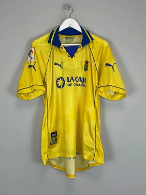 1997/98 LAS PALMAS HOME SHIRT (XL) PUMA Open Weave