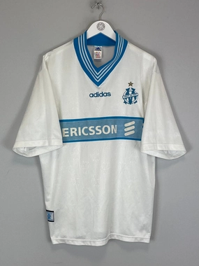 Tagless Labeling 1997/98 MARSEILLE HOME SHIRT (XL) ADIDAS