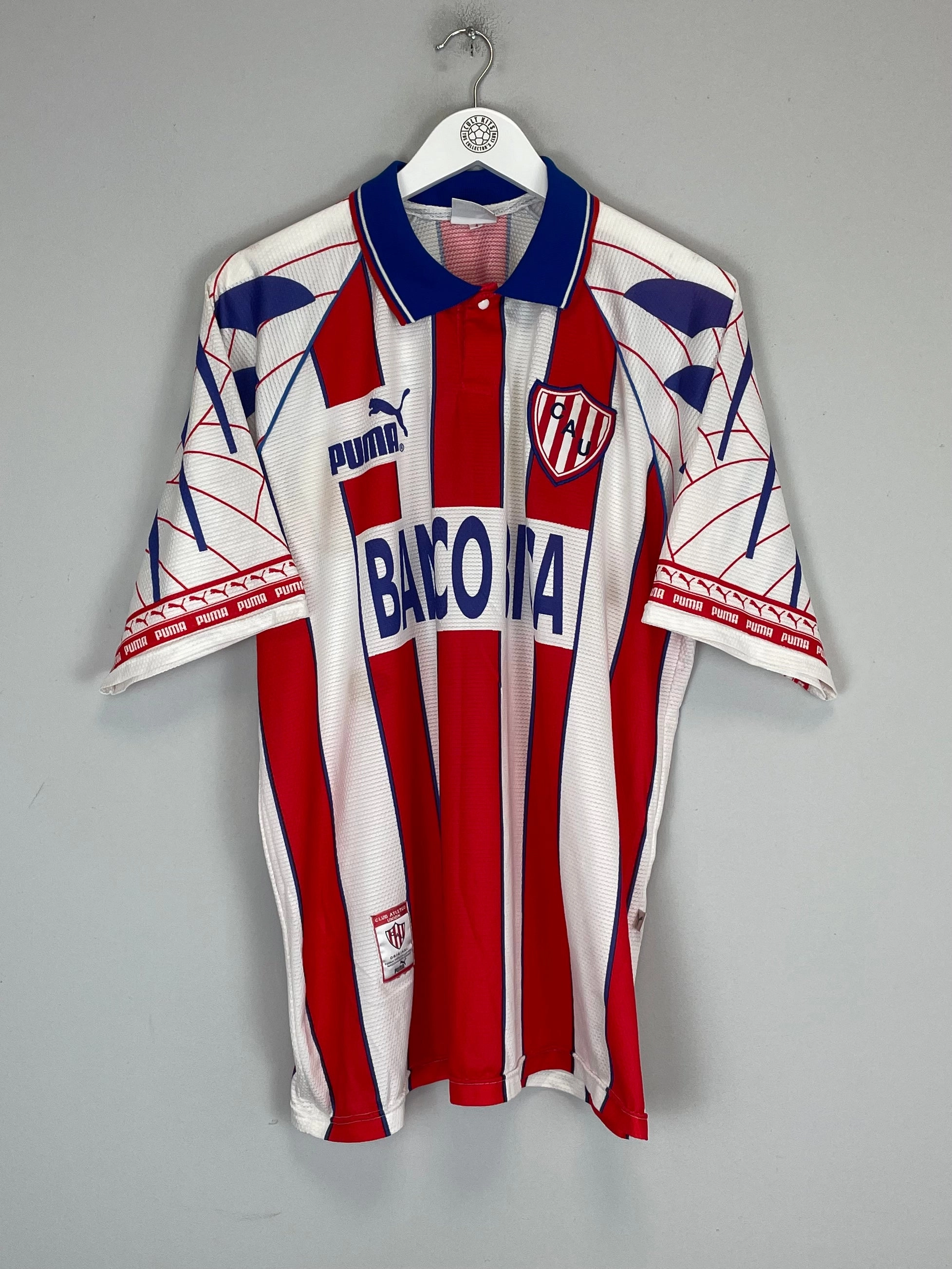 1997/98 UNION DE SANTA FE HOME SHIRT (L) PUMA True Fit