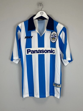 Anti Slip Hem Guard Unstructured Silhouette 1997/99 HUDDERSFIELD HOME SHIRT (L) PONY
