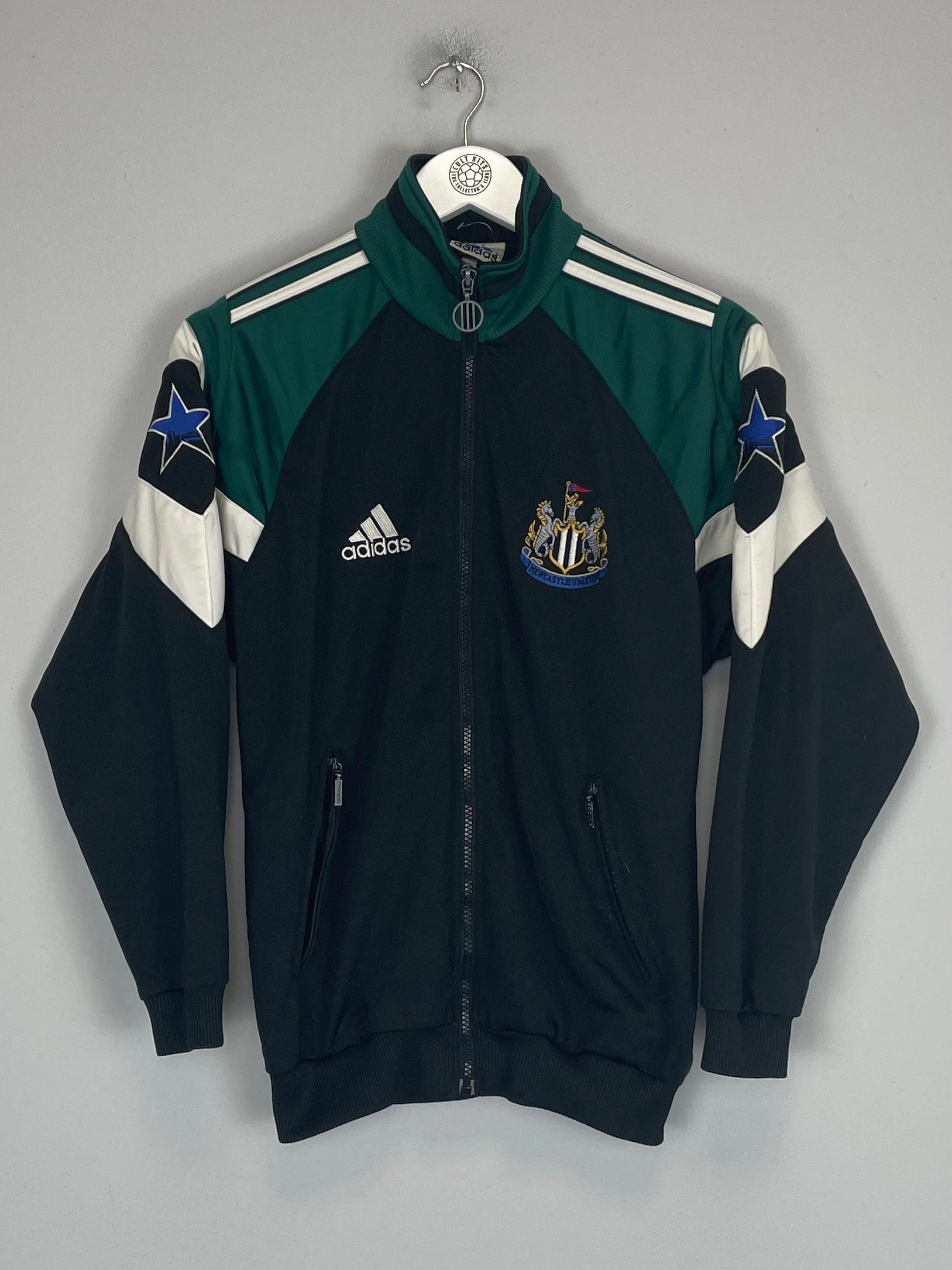 1997/99 NEWCASTLE UNITED TRACK JACKET (XL.KIDS) ADIDAS clean energy