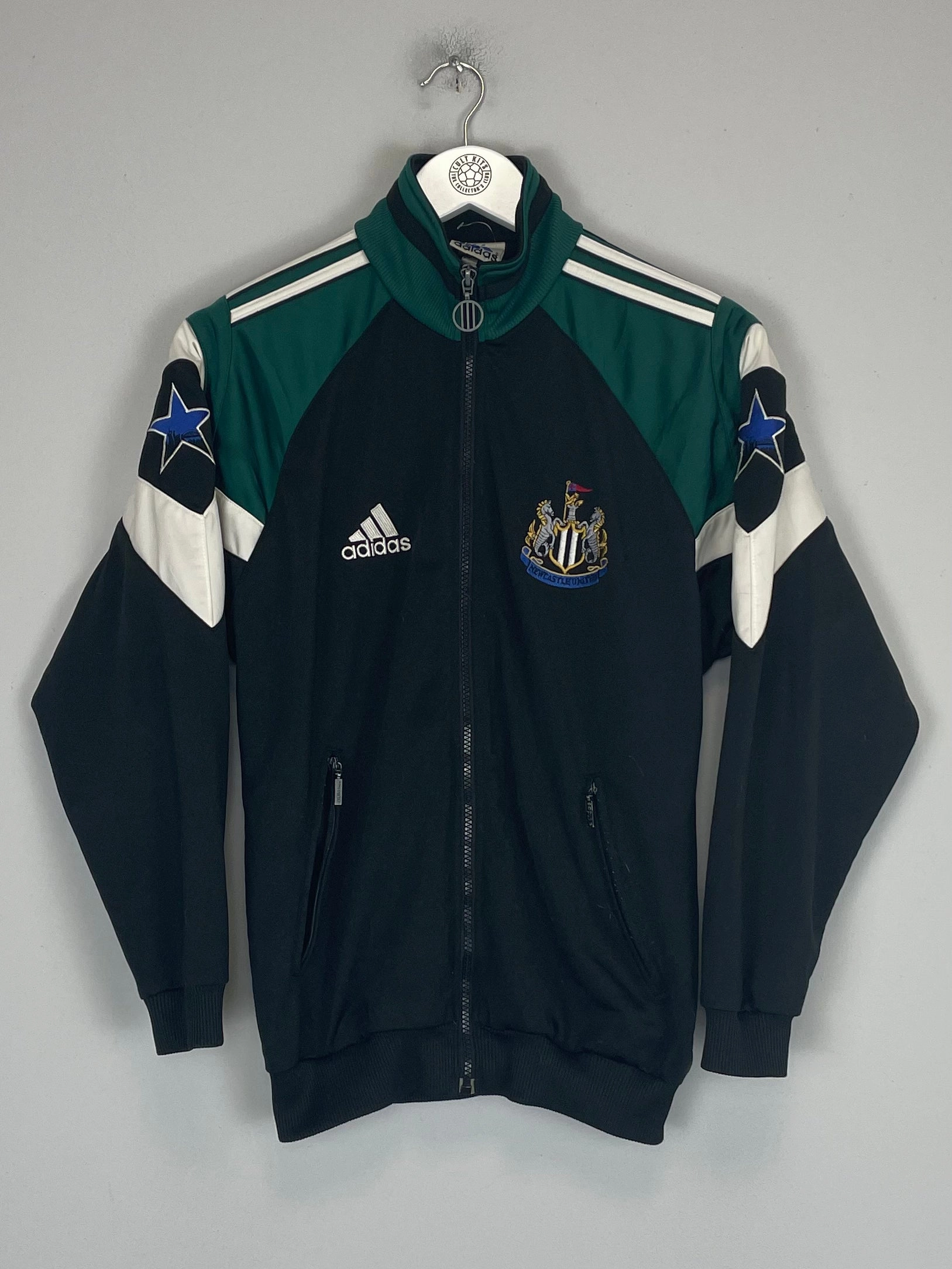 FlexibleCompressionBands Rare 1997/99 NEWCASTLE UNITED TRACK JACKET (XL.KIDS) ADIDAS