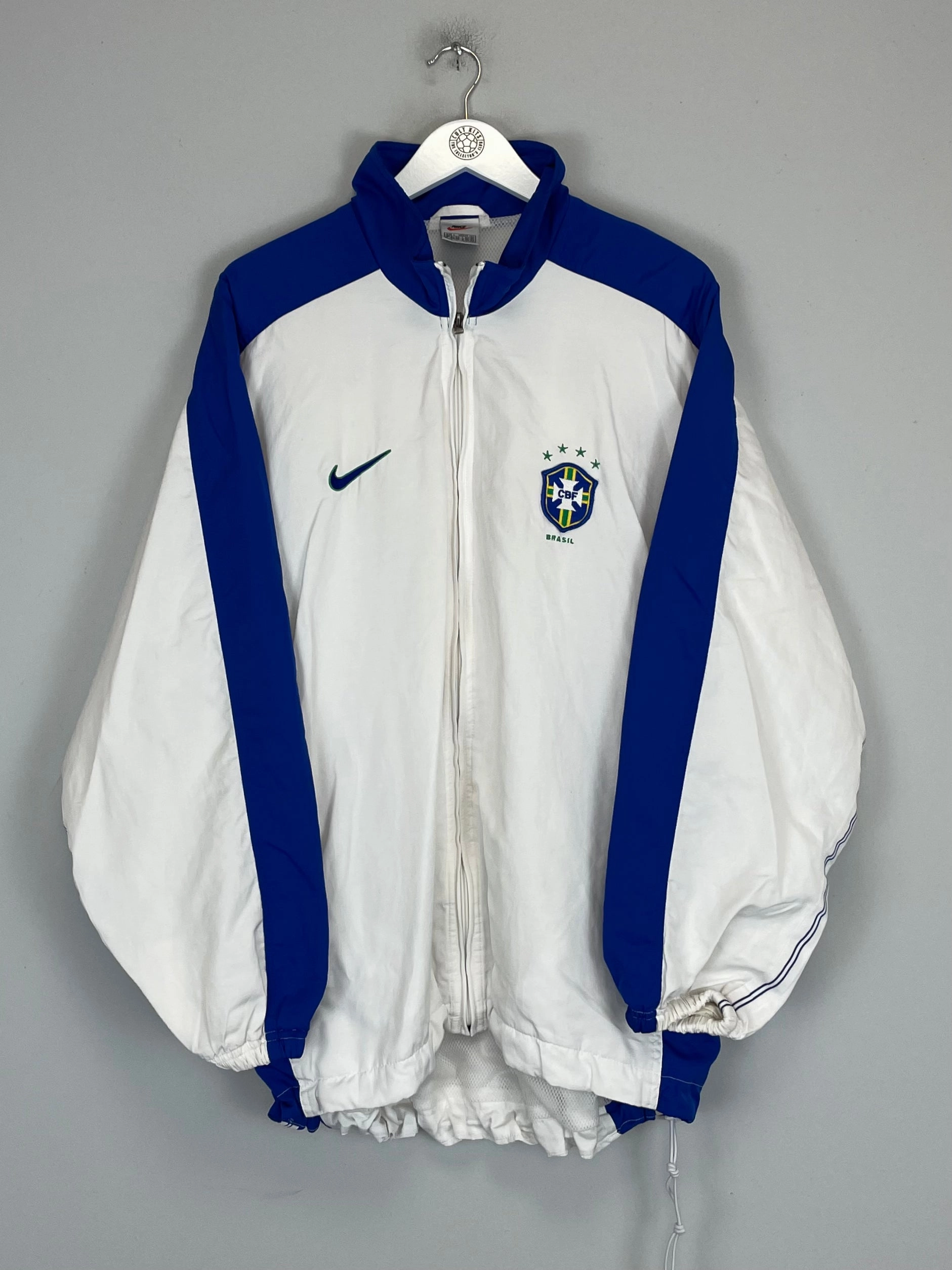 1998/00 BRAZIL TRACK JACKET (L) NIKE AthleticPerformance delivery
