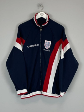 acrylonitrile butadiene styrene Party outfit 1998/00 ENGLAND TRACK JACKET (L) UMBRO