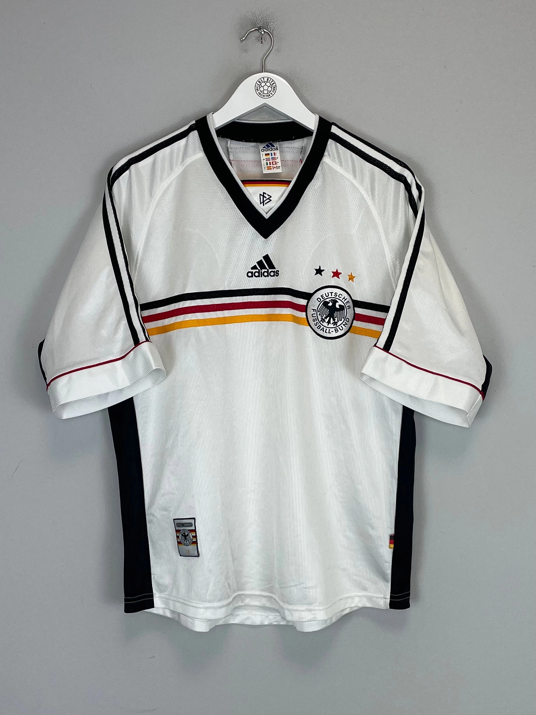 Natural Feel 1998/00 GERMANY HOME SHIRT (L) ADIDAS