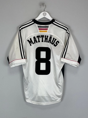 Perfect Motion Layered Thermal Protection 1998/00 GERMANY MATTHAUS #8 HOME SHIRT (S) ADIDAS