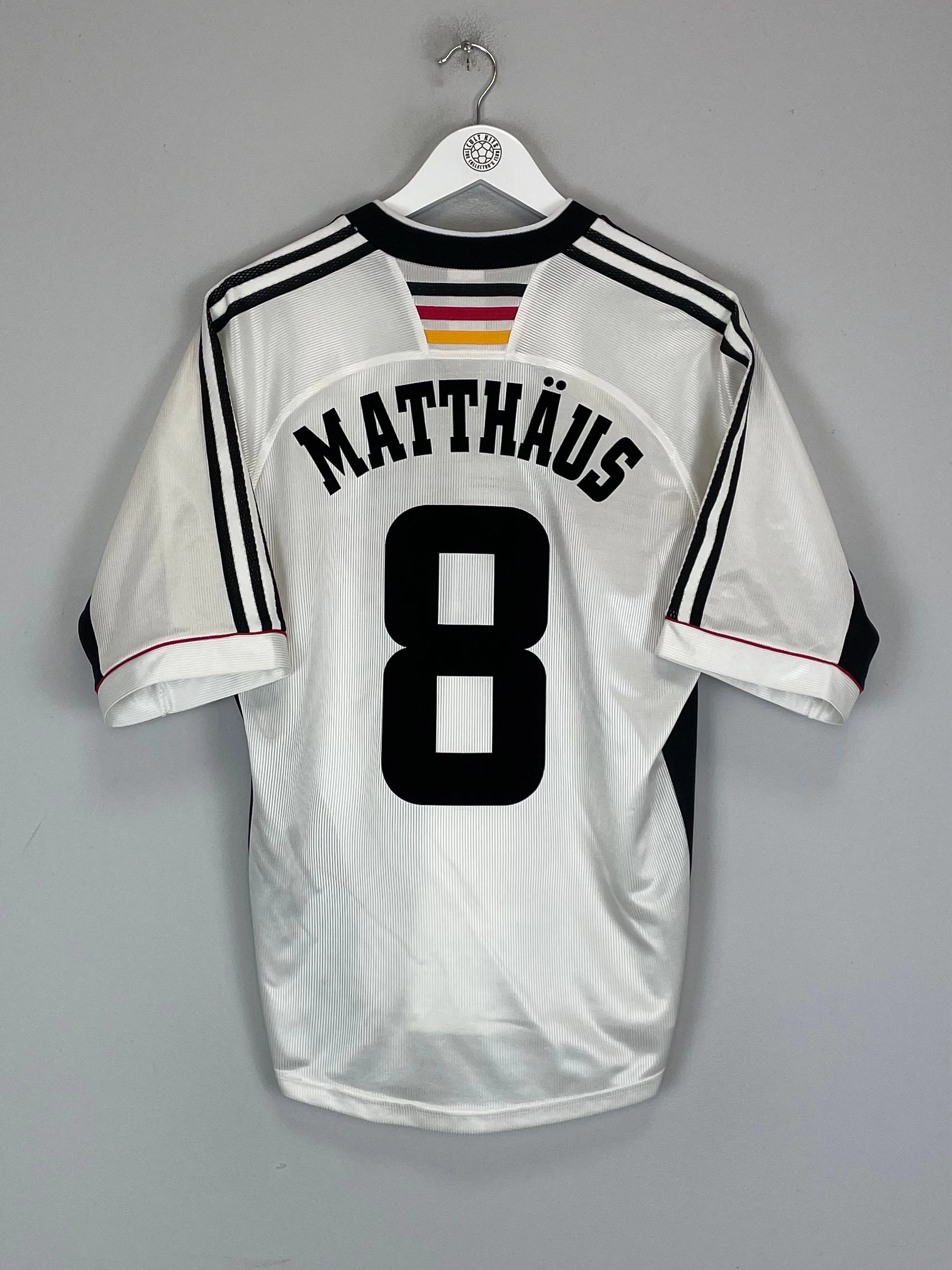 Perfect Motion Layered Thermal Protection 1998/00 GERMANY MATTHAUS #8 HOME SHIRT (S) ADIDAS