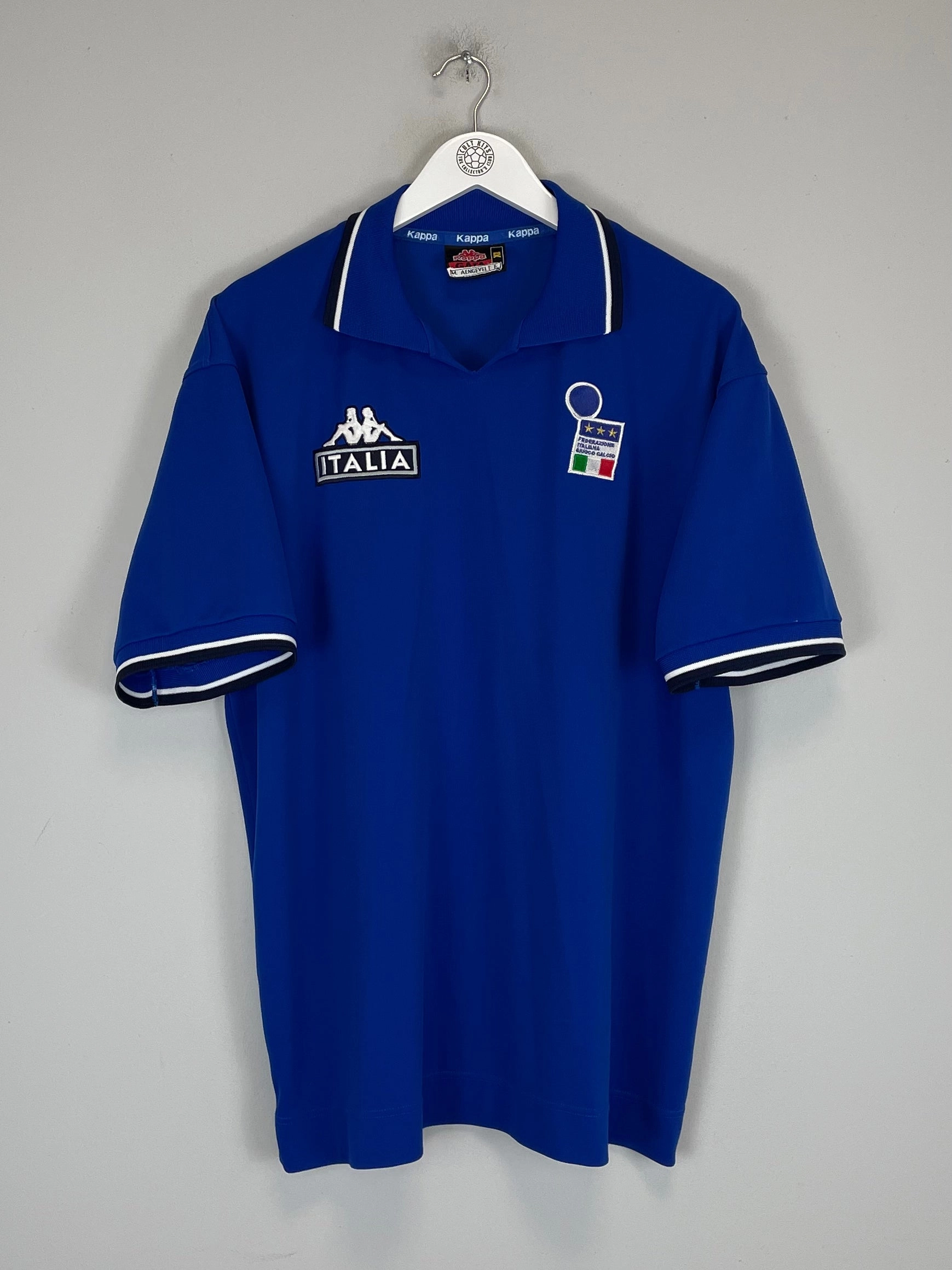 Unisex Design Lightweight Knit 1998/00 ITALY POLO SHIRT (XXL) KAPPA