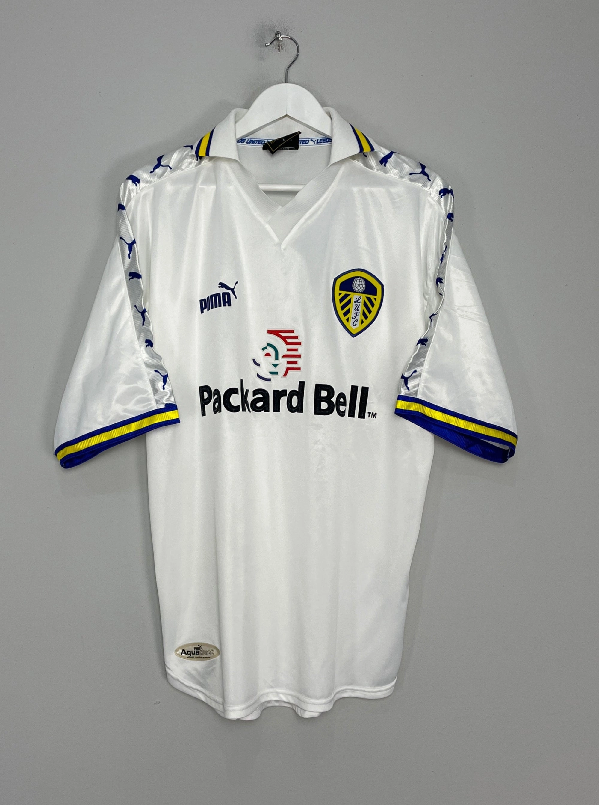 1998/00 LEEDS UNITED HOME SHIRT (L) PUMA Low Bulk Material