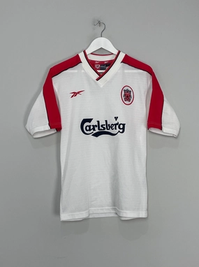 Walk Friendly 1998/00 LIVERPOOL AWAY SHIRT (S) REEBOK