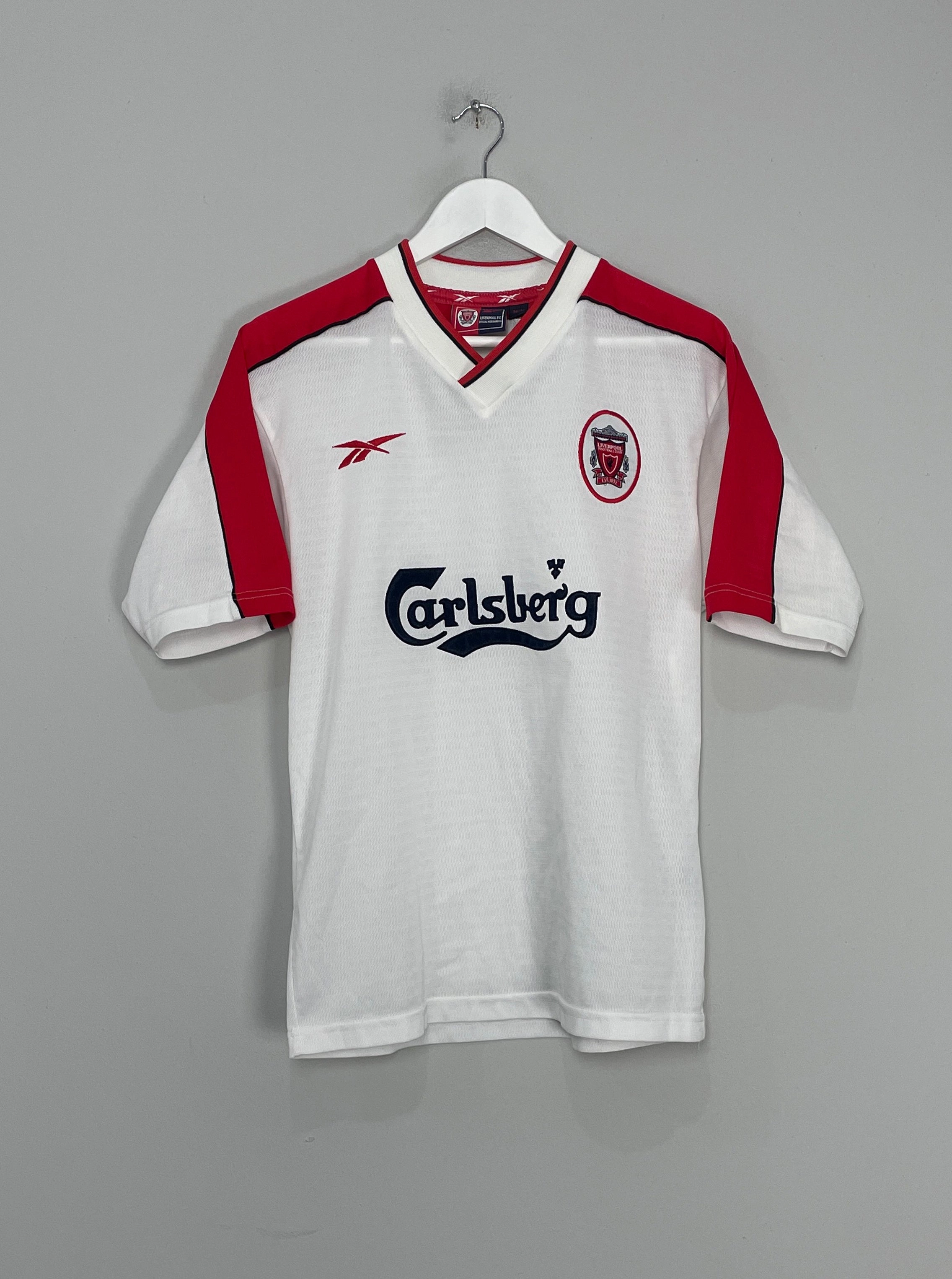 Walk Friendly 1998/00 LIVERPOOL AWAY SHIRT (S) REEBOK