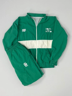 1998/00 MEXICO FULL TRACKSUIT (M) ABA SPORT Impact Absorption Layer