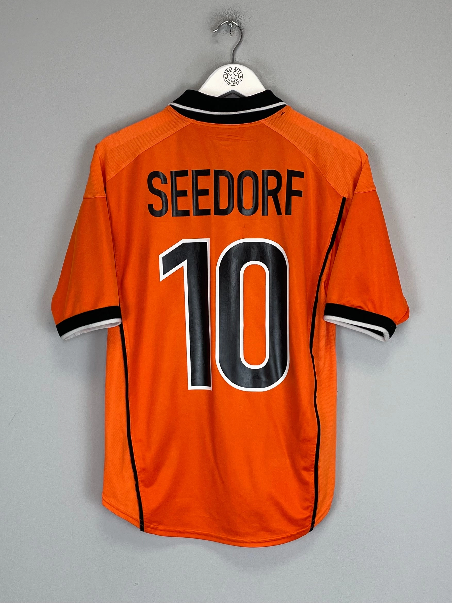 Ultra Smooth Flat Seams 1998/00 NETHERLANDS SEEDORF #10 HOME SHIRT (S) NIKE