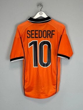 Fast Release Moisture 1998/00 NETHERLANDS SEEDORF #10 HOME SHIRT (S) NIKE