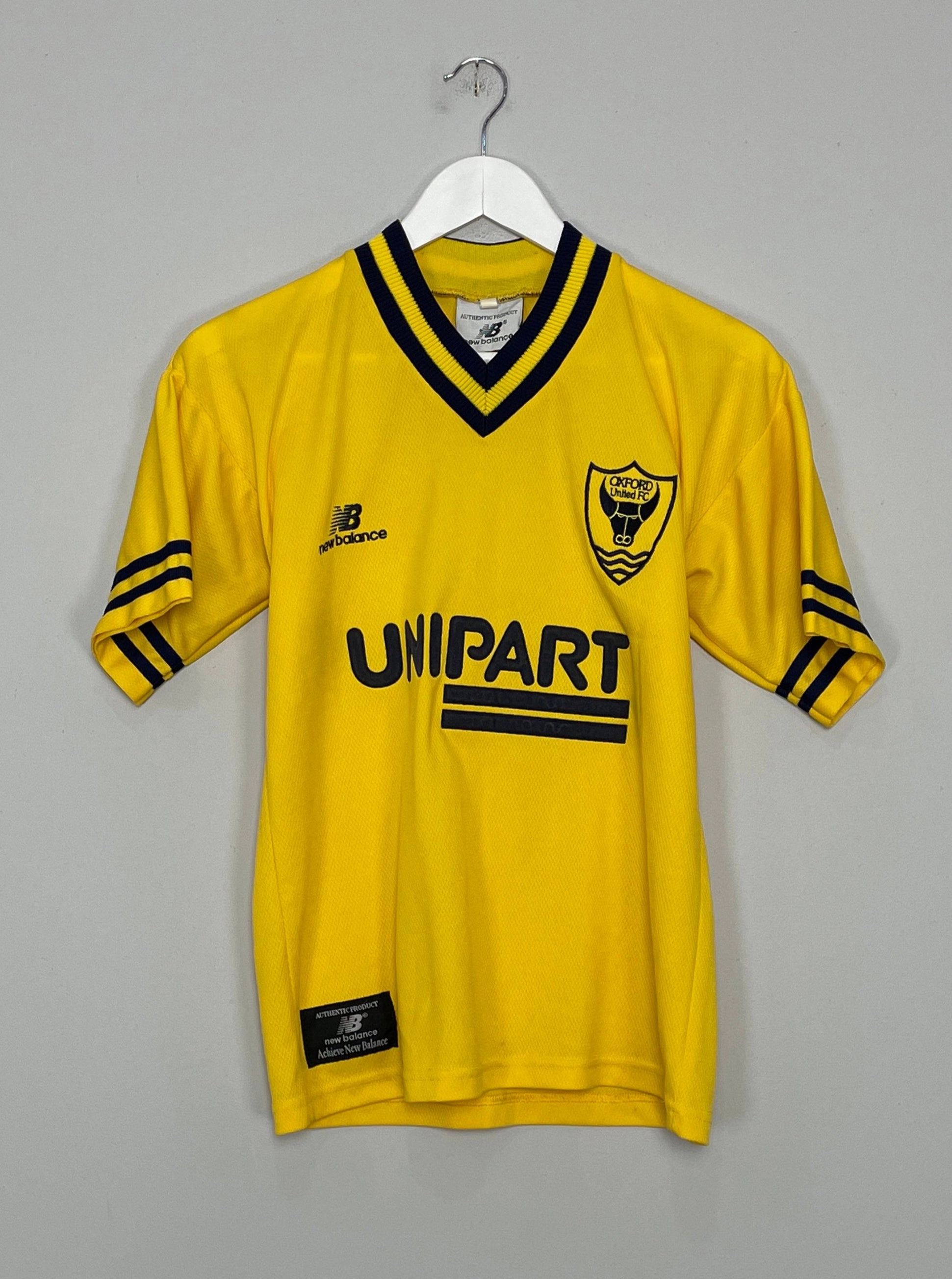 1998/00 OXFORD UNITED HOME SHIRT (XS) NEW BALANCE Every Move Stretch Flex Panels