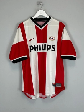 1998/00 PSV HOME SHIRT (L) NIKE match day Zero Chafe Technology