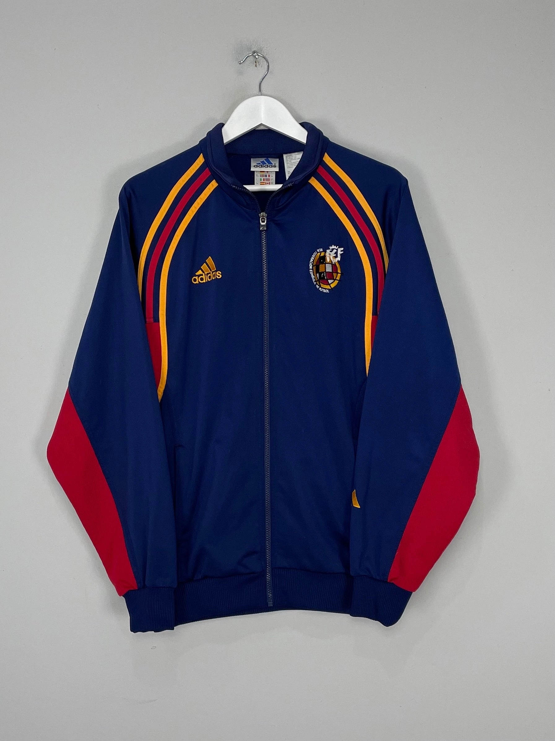 1998/00 SPAIN TRACK JACKET (M) ADIDAS PressureDistributingPads