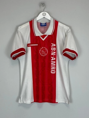 1998/99 AJAX HOME SHIRT (S) UMBRO Seamless Knit Construction