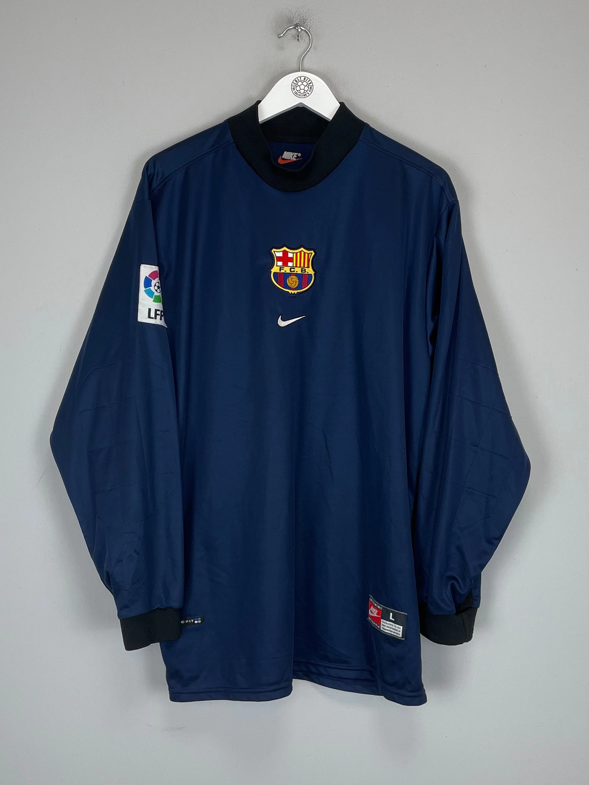 1998/99 BARCELONA GK SHIRT (L) NIKE Technical Build Weekend League