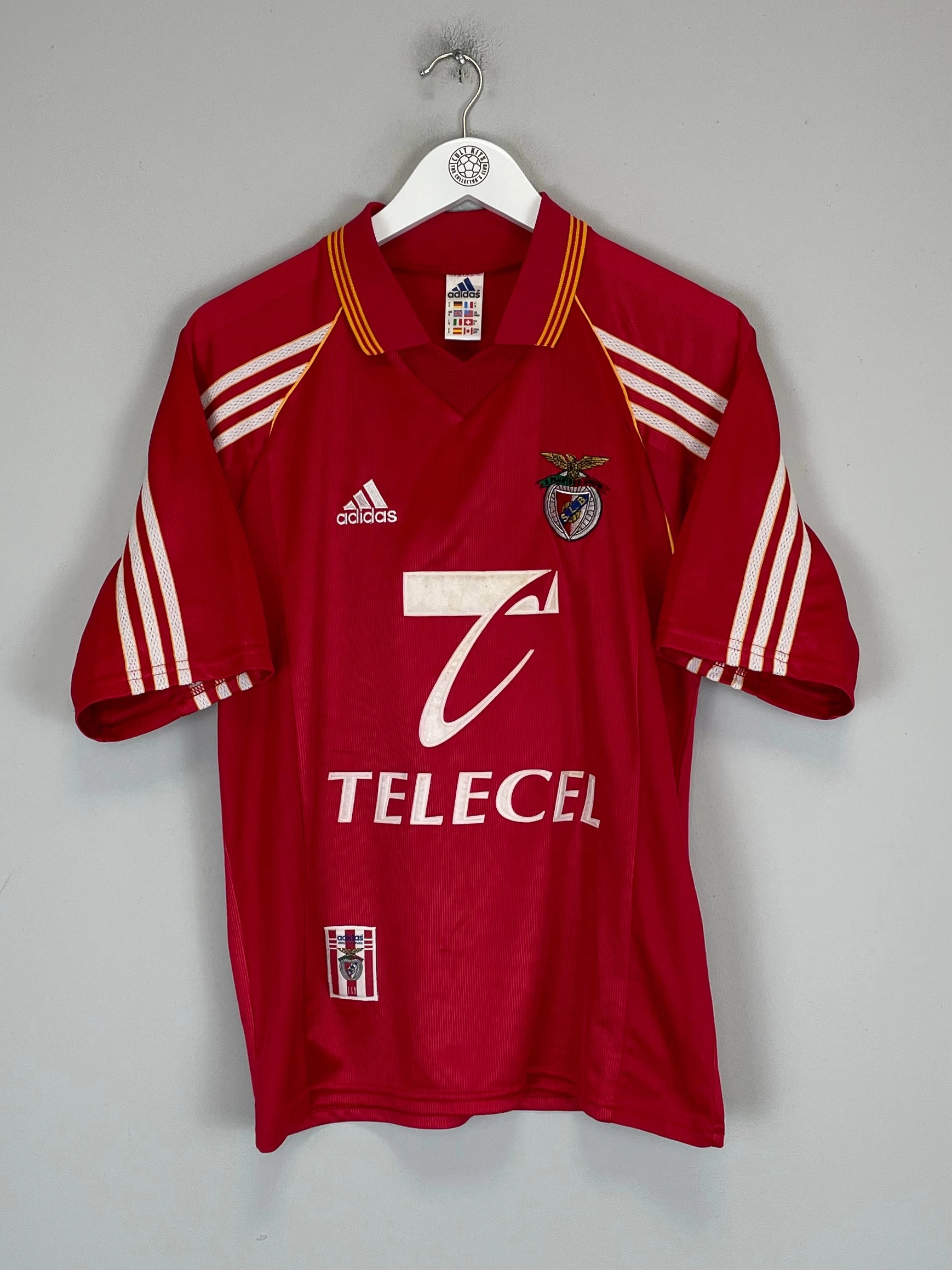Durable Blends Athletic Performance 1998/99 BENFICA HOME SHIRT (S) ADIDAS