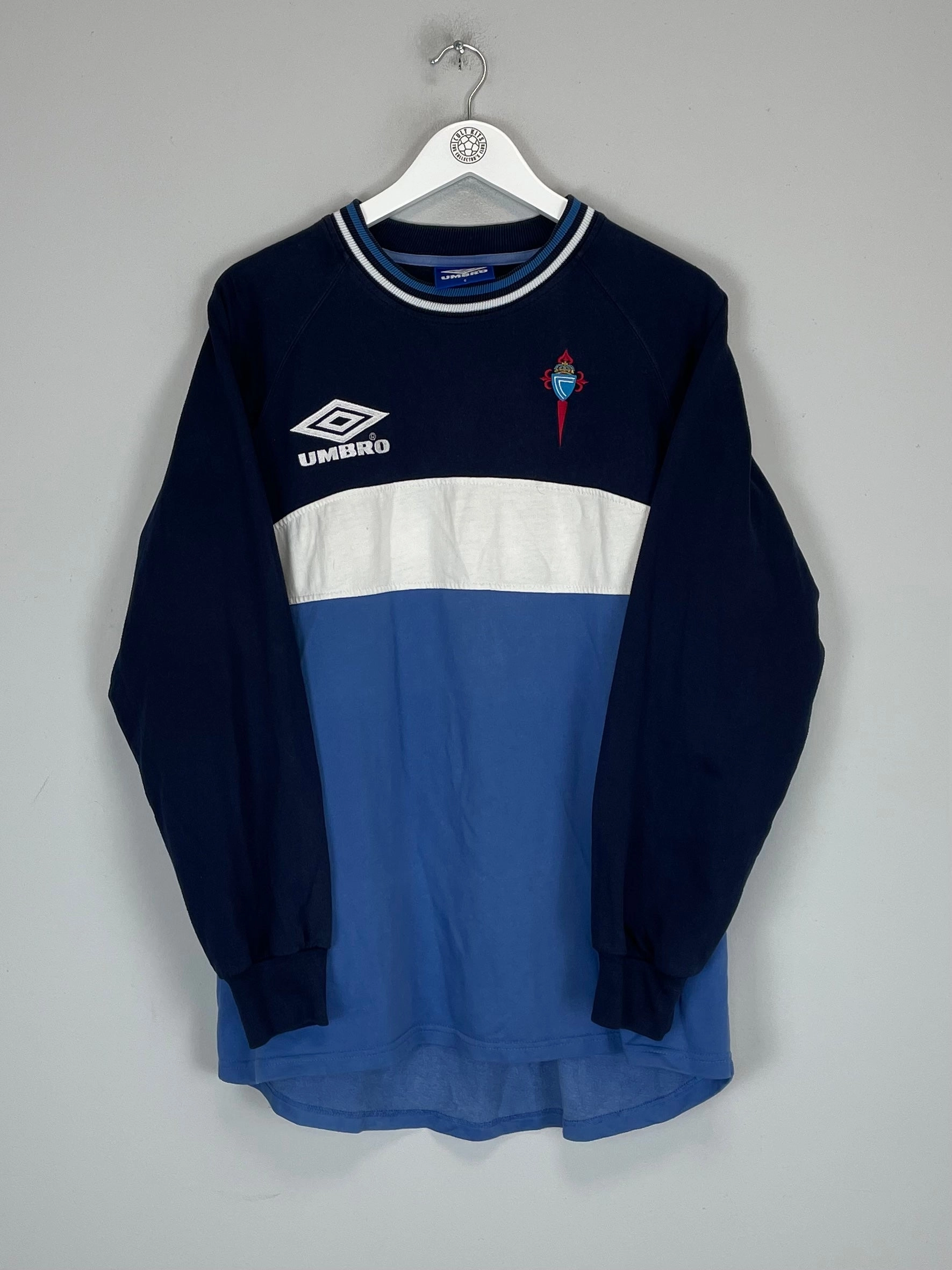 Eco Friendly Essential Active 1998/99 CELTA VIGO SWEATSHIRT (S) UMBRO